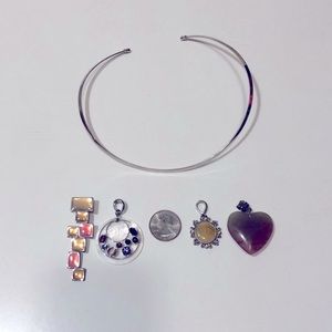 Lia Sophia Slider Necklace Set